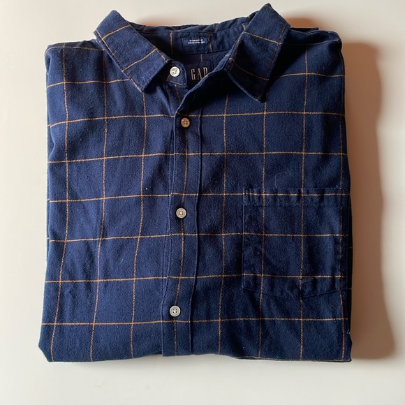 Gap Long Sleeve Flannel Shirt - Picture 1 of 4